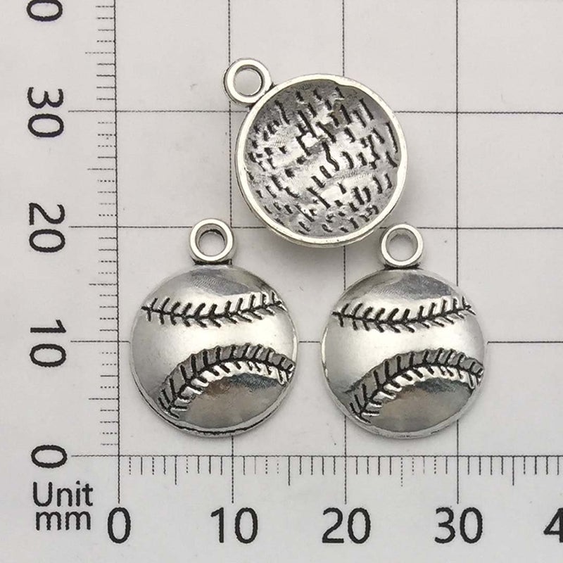 Youdiyla 200 Mixed Charms Collection, Antique Silver Tone, Charms Metal Pendant Craft Supplies Findings for Crafting Necklace Bracelet Jewelry Making HM332 - Image 4